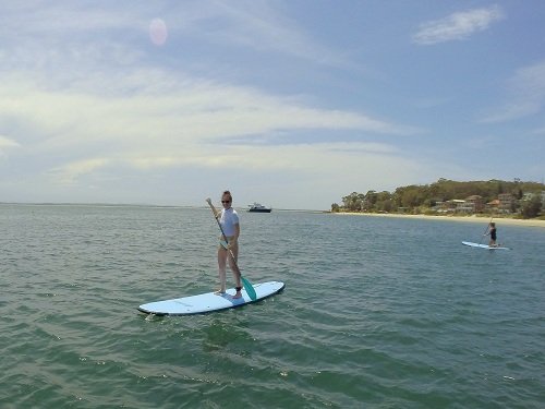 Australia travel - Port Stephens, paddling Australia travel, Port Stephens, YHA, Samurai Beach Bungalows, sandboarding, paddling, what to do in Port Stephens